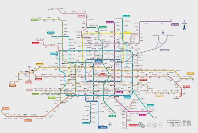 北京地铁6号线路图最新详解