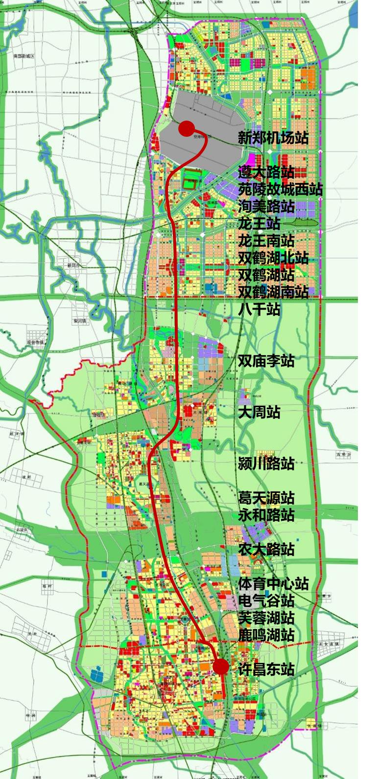 郑许轻轨最新消息路线详解