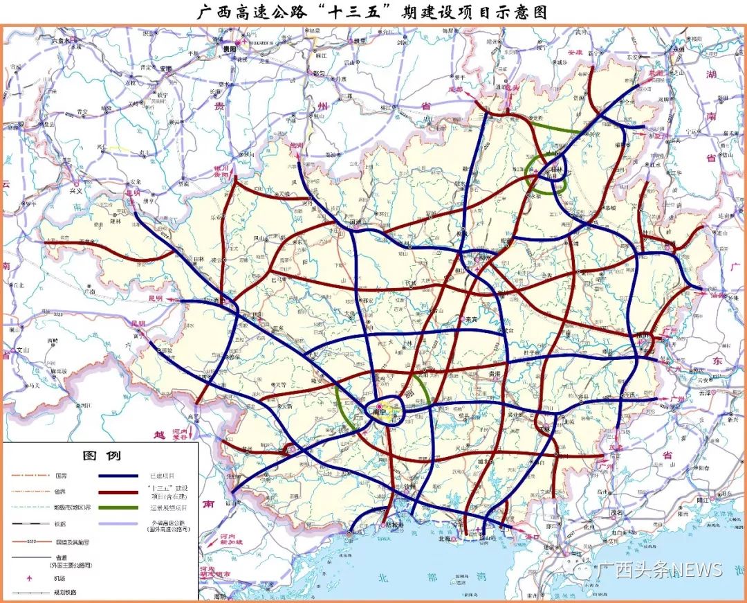 天等县最新公路规划图，构建现代化交通网络